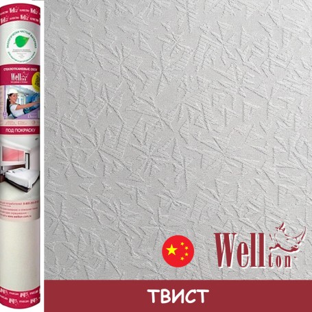 Стеклообои Wellton Decor WD741 Твист 1×12,5 м