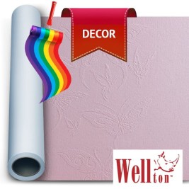 Стеклообои Wellton Decor Бабочки WD830, 1*12,5м