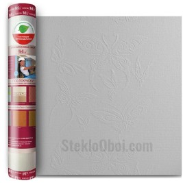 Стеклообои Wellton Decor Бабочки WD830, 1*12,5м