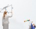 Пример использования обоев Active Magnetic Whiteboard matt
