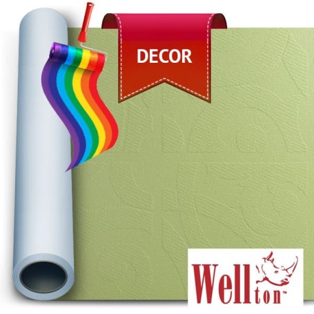 Стеклообои Wellton Decor Витраж WD760, 1*12,5 м