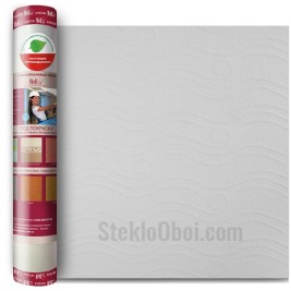 Стеклообои Wellton Decor Волна WD730, 1*12,5м
