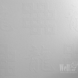Стеклообои Wellton Decor Иероглиф WD770, 1*12,5м