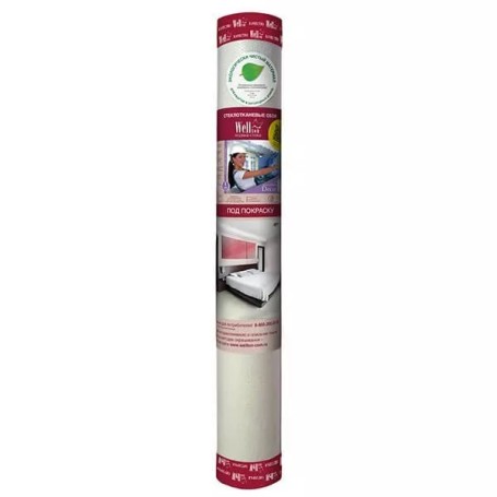 Стеклообои Wellton Decor WD856 Кашемир, рулон 1х12,5 м