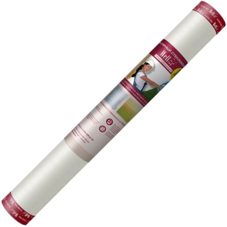 Грунтованный стеклохолст Wellton WP180, рулон 1х25м