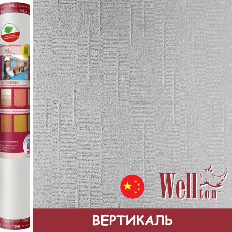 Стеклообои Wellton Optima WO118 Вертикаль 1×25 м