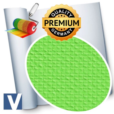 Стеклообои Vitrulan Classic plus 109 Рогожка крупная 1*25м