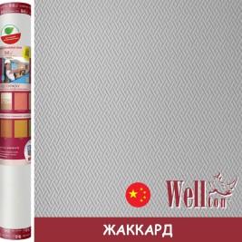 Стеклообои Wellton Optima WO230 Жаккард 1×25 м