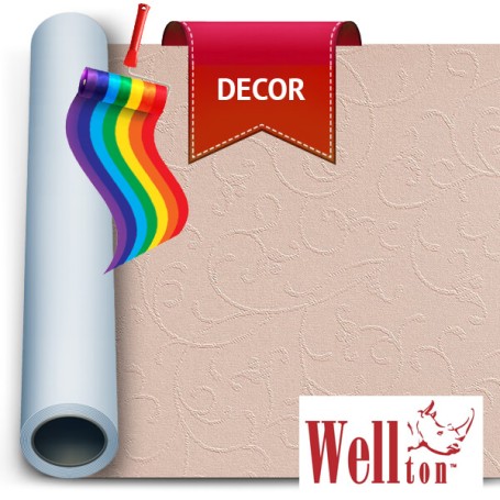 Стеклообои Wellton Decor Физалис WD783, 1*12,5м