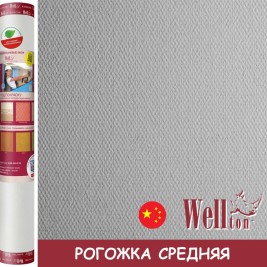Стеклообои Wellton Optima WO110 Рогожка средняя 1×25 м