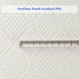 Стеклообои Profitex Ромб особый P95, 1×25 м