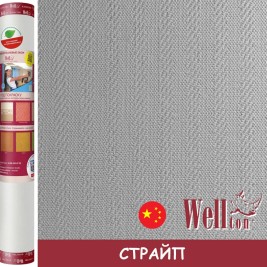 Стеклообои Wellton Optima WO300 Страйп 1×25 м