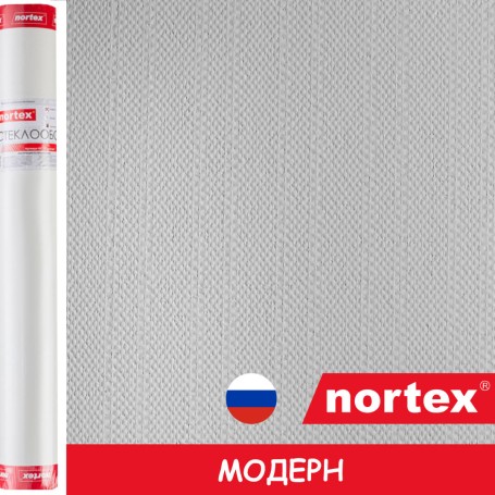 Стеклообои Nortex 81605 Модерн (рогожка с полосой) 1*25м