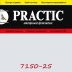 Малярный холст Практик 7150-25 в рулоне 1х25 м