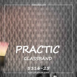Стеклообои GlassBand Рогожка средняя 5116-25, 1*25 м