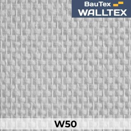 Стеклообои Walltex Рогожка крупная W50, 1×25 м