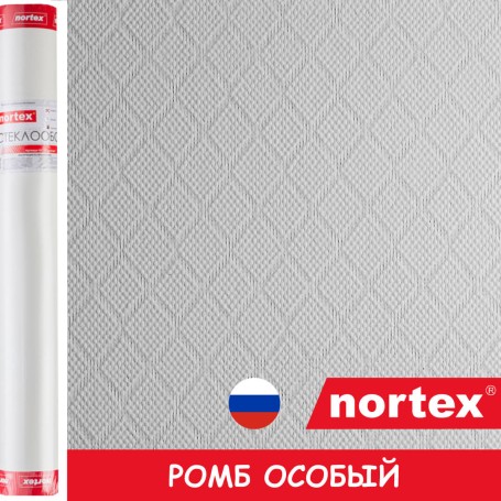 Стеклообои Nortex 81524 Ромб особый 1*25м