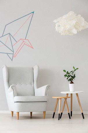 Обои под покраску Токио от BauTex Design 1*25м
