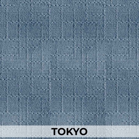 Жаккардовые обои Tokyo by BauTex Design серо-синие
