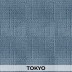 Жаккардовые обои Tokyo by BauTex Design серо-синие