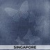 Жаккардовые обои Singapore by BauTex Design серо-синие