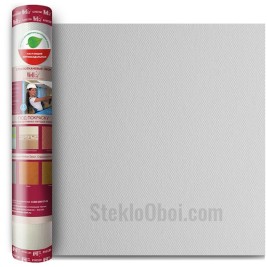 Стеклообои Wellton Optima Рогожка потолочная WO80, 1*25м