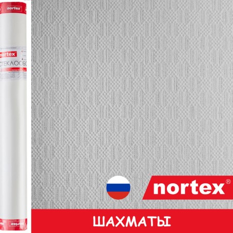 Стеклообои Nortex 82733 Шахматы 1*25м