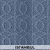 Жаккардовые обои Istanbul by BauTex Design серо-синие