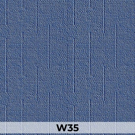 Классические стеклообои Walltex W35 серо-синие