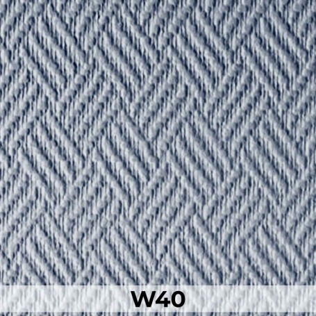 Классические стеклообои Walltex W40 серые