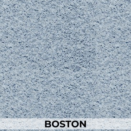 Пигментированный холст Boston by BauTex Design серо-синий