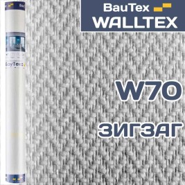 Стеклообои Walltex Зигзаг W70 1*25м