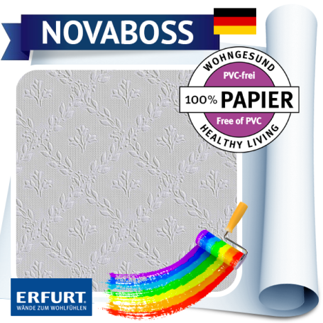  Обои под окраску Erfurt Novaboss 393 (рулон 5.3m² / 10,05*0,53м) 