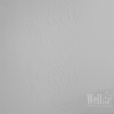 Обои Wellton под покраску WD830 Бабочки