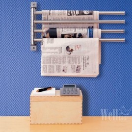 Стеклообои Wellton Classika средняя Ёлка WEL160 1*25м