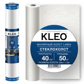 Стеклохолст Kleo Linen 40 г/м², 1х50 м