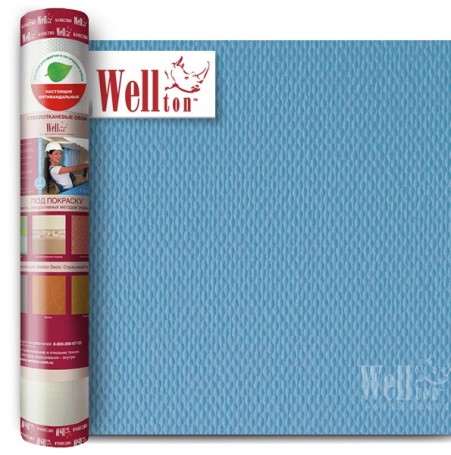 Стеклобои Wellton Classika средняя Рогожка ST048 1*25м
