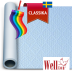 Стеклообои Ромб особый Wellton Classika WEL490