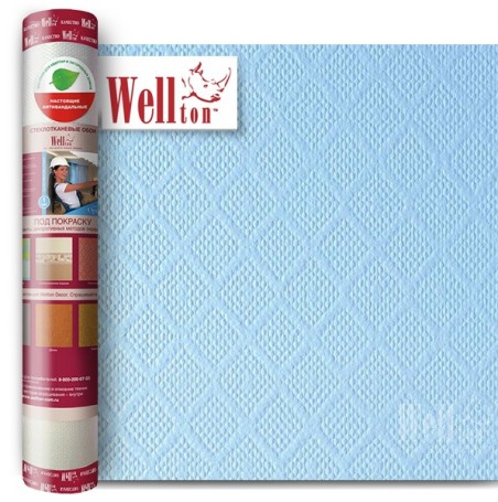 Стеклообои Wellton Classika Ромб особый WEL490 1*25м