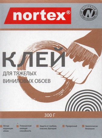 Клей Нортекс для тяжелых виниловых обоев сухой 300 г