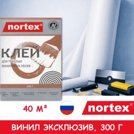Клей Nortex "Винил Эксклюзив" для всех типов тяжелых обоев 300г