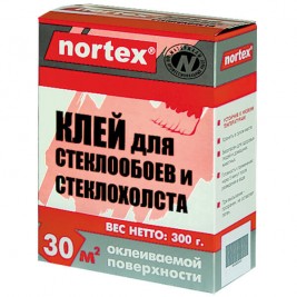 Клей Nortex для стеклообоев и стеклохолста 300г