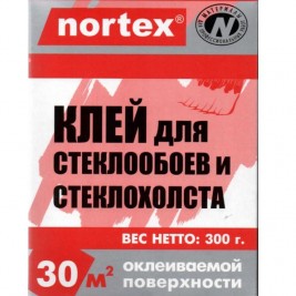 Клей Nortex для стеклообоев и стеклохолста 300г