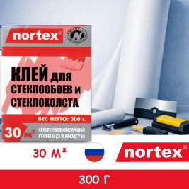 Клей Nortex для стеклообоев и стеклохолста 300г