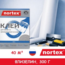 Клей Nortex «Флизелин» для обоев на флизелиновой основе 300г