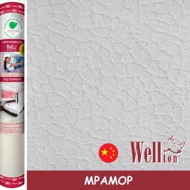 Стеклообои Wellton Decor WD861 Мрамор 1×12,5 м