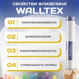 Флизелин Walltex WF 175 1,06*25м