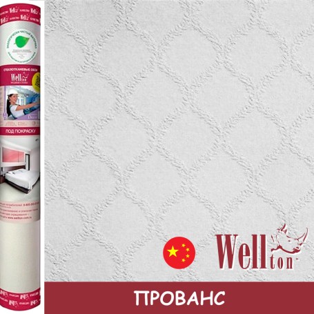 Стеклообои Wellton Decor WD782 Прованс 1×12,5 м